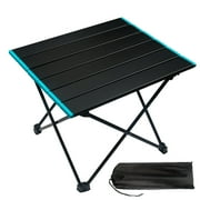 Portable Folding Camping Table for Outdoor, Picnic, BBQ, Cooking, Festival, Beach(S-Size)